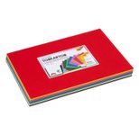 folia Tonpapier DIN A6, farbsortiert 180 g/m²