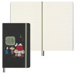 MOLESKINE Peanuts Gruppe Notizbuch ca. DIN A5 liniert, Anzahl der Seiten:  176