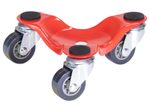 WAGNER® design yourself Transportroller MM 1193 rot 16,0 x 16,0 x 6,0 cm bis 60,0 kg
