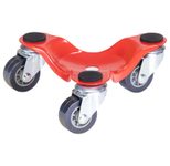 WAGNER® design yourself Transportroller MM 1193 rot 16,0 x 16,0 x 6,0 cm bis 60,0 kg