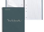 MIQUELRIUS Eco Emotions Collegeblock DIN A4 kariert blau