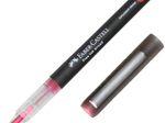 FABER-CASTELL Free Ink Tintenroller grau 1.5 mm Schreibfarbe: Rot