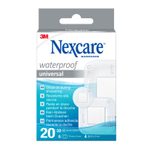 Nexcare® Waterproof Universal Pflastersortiment, weiß