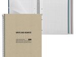 MIQUELRIUS Eco Design Collegeblock DIN A4 kariert beige
