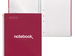 MIQUELRIUS Eco Emotions Collegeblock DIN A4 kariert rot