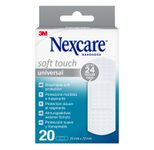 Nexcare® Soft Touch Universal Pflaster 2,50 x 7,20 cm, weiß