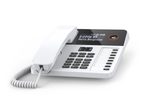 Gigaset DESK 600 Telefon mit Schnur, Weiß