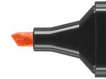 FABER-CASTELL TXTLNR Superfluorescent Textmarker 1.0 - 5.0 mm Schreibfarbe: Orange