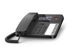Gigaset DESK 600 Telefon mit Schnur, Schwarz