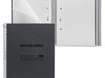 MIQUELRIUS Eco Design Collegeblock DIN A5 liniert schwarz
