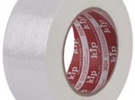 kip® Gewebeband Steinband 3824 50,0 x 50,0 (mm x m) weiß