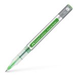 FABER-CASTELL Free Ink Tintenroller grau 0.7 mm Schreibfarbe: grasgrün