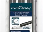 Pica Big Dry All Wetter Ersatzminen für Tieflochmarker-Bleistift 2.0 - 5.0 mm graphite