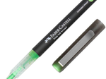 FABER-CASTELL Free Ink Tintenroller grau 1.5 mm Schreibfarbe: Grün