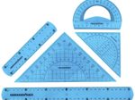 EBERHARD FABER Geometrieset 5-teilig flexibel blau