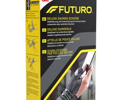 FUTURO® Daumenschiene Größe: S/M (Länge: 12,7-16,5 cm) schwarz