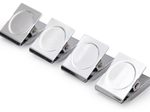 ALLboards Magnet silber, Metall 3,5 x 3,0 cm