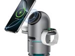 4smarts Qi2 Ladestation ChargeBot Sound inklusive Netzteil und Kabel, spacegrau