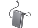 4smarts Powerbank Pocket Dual Cord 20000mAh 22.5W spacegrau