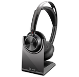 Poly Voyager Focus 2-M USB-C Stereo-Headset mit Ladestation