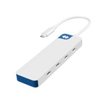 Hyper® HyperDrive Flex 4 Dockingstation USB-C Hub weiß/blau