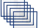 ALLboards Magnetrahmen blau A4, 5 St.