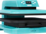 LOKLiK Auto Heat Transferpresse 38,0 x 38,0 cm, blau