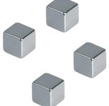 FRANKEN Magnete 1,0 x 1,0 x 1,0 silber
