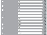 LEITZ Register, A-Z, DIN A4