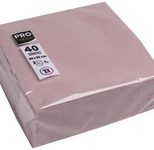 PROnappe Servietten 38,0 x 38,0 cm altrosa