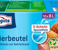 Toppits Gefrierbeutel 8,0 l