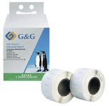 G&G Etikettenrollen ersetzt 99010, 28,0 x 89,0 mm