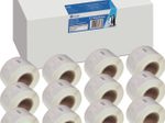 G&G Etikettenrollen für Etikettendrucker ersetzt DYMO S0722370/99010 weiß, 28,0 x 89,0 mm