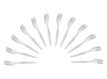 Amefa Kuchengabeln Scandinave silber
