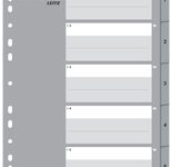LEITZ Register, 1-5, DIN A4
