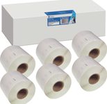 G&G Etikettenrollen für Etikettendrucker ersetzt DYMO S0722430/99014 weiß, 54,0 x 101,0 mm