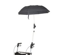 RUSSKA Regenschirm für Rollator schwarz