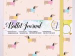 ONLINE® Bullet Journal Dackel Notizbuch DIN A5 punktraster