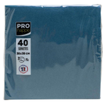 PROnappe Servietten 38,0 x 38,0 cm pazifikblau