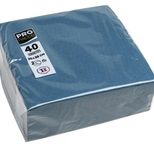 PROnappe Servietten 38,0 x 38,0 cm 2-lagig pazifikblau