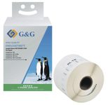 G&G Etikettenrollen ersetzt DYMO 11354/S0722540, 32,0 x 57,0 mm