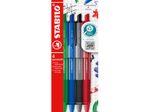 STABILO Kugelschreiber pointball colorful, Schreibfarbe: blau, 4 Stk.