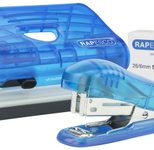 RAPESCO® Locher und Heftgeräte Set 1719 transparent blau