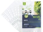 Exacompta Prospekthüllen Forever DIN A5 transparent genarbt 0,06 mm, 50 St.