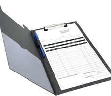 RAPESCO® Klemmbrettmappe VFDCB0B3 DIN A4 schwarz Karton, 1 St.