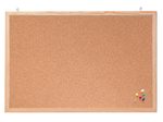 FRANKEN Pinnwand 100,0 x 60,0 cm Kork braun