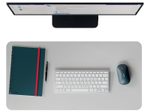 LEITZ Schreibtischunterlage grau Leder 70,0 x 36,0 cm, 1 St.