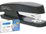 RAPESCO® Heftgerät Germ-Savvy ECO Sting Ray schwarz, 1 St.