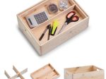 Zeller Aufbewahrungsboxen-Set braun