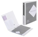 Exacompta Ringbuch Kreacover 4,70 cm, weiß
